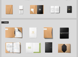 百款企業(yè)形象品牌設計元素VI樣機模板 一站式PSD素材資源指南